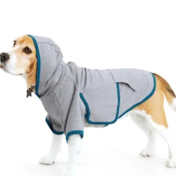 Dog Sweatshirt: Blue Soothing Hoodie, 3XL - Picture 1 of 5